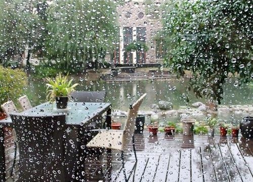 下雨正能量的朋友圈句子(34句)