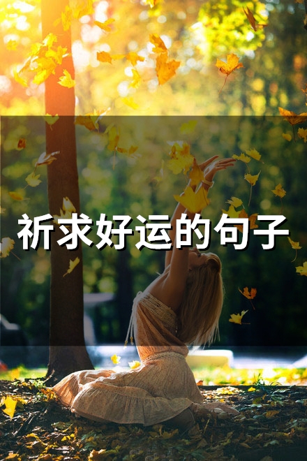 祈求好运的句子(精选61句)