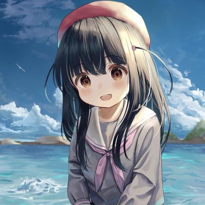 2023最火女动漫头像(46张)