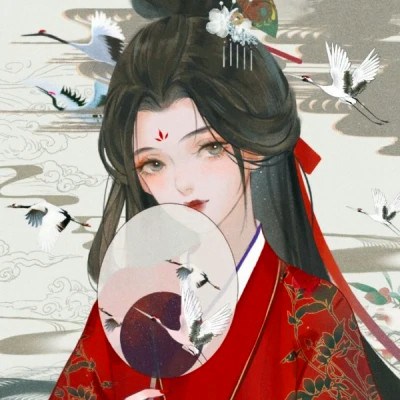 最新版2023唯美女生白衣古风头像(42张)