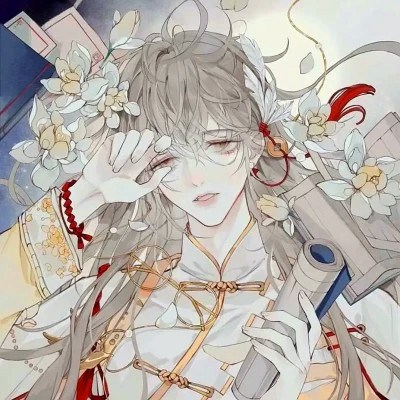 最新版2023唯美女生白衣古风头像(42张)