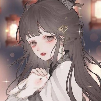 最新版2023唯美女生白衣古风头像(42张)