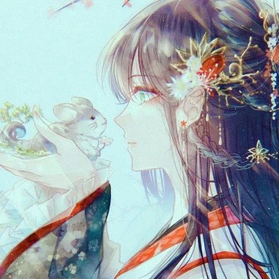 最新版2023唯美女生白衣古风头像(42张)