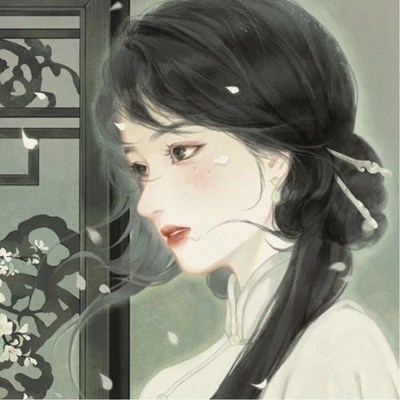 最新版2023唯美女生白衣古风头像(42张)
