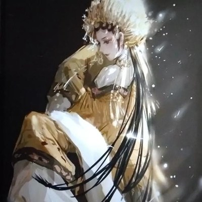 最新版2023唯美女生白衣古风头像(42张)