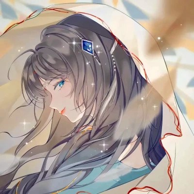 最新版2023唯美女生白衣古风头像(42张)