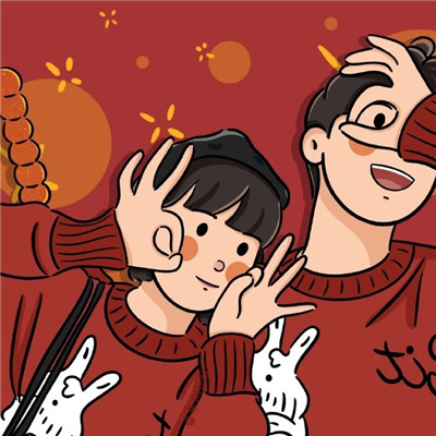 非常甜又恩爱的动漫情头(优选18张)