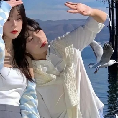 2023新款好看的闺蜜头像(24张)