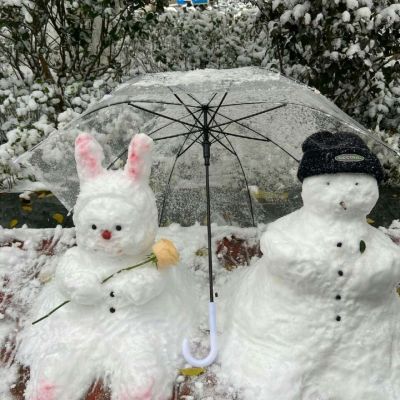 超级萌又很可爱的小雪人的头像大全(20张)