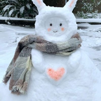 超级萌又很可爱的小雪人的头像大全(20张)