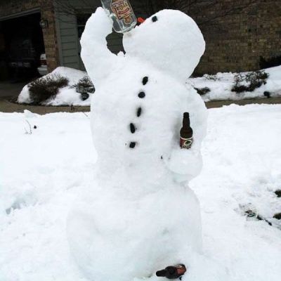 超级萌又很可爱的小雪人的头像大全(20张)