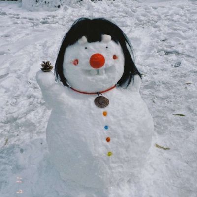 超级萌又很可爱的小雪人的头像大全(20张)