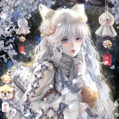 2023意境唯美手绘QQ头像(优选34张)