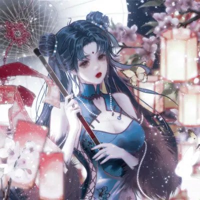 2023意境唯美手绘QQ头像(优选34张)