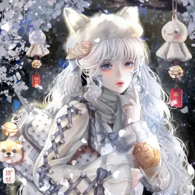 2023意境唯美手绘QQ头像(优选34张)