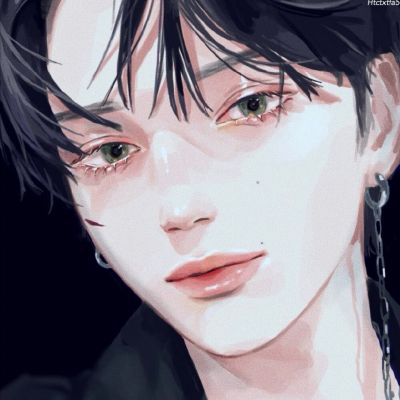 高质量小众头像男生手绘高清图片(20张)