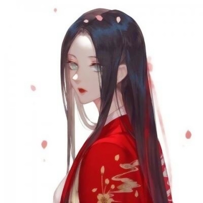 古风头像女意境唯美手绘图片(38张)