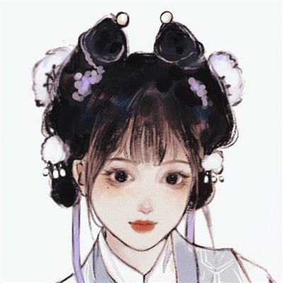 古风头像女意境唯美手绘图片(38张)