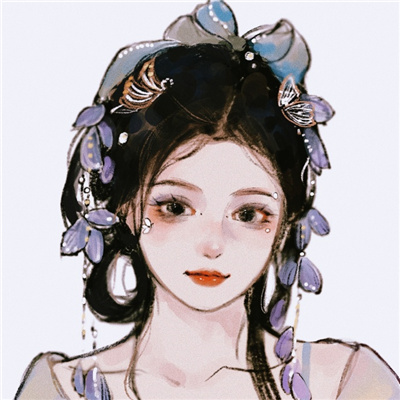 古风头像女意境唯美手绘图片(38张)