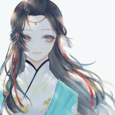 古风头像女意境唯美手绘图片(38张)