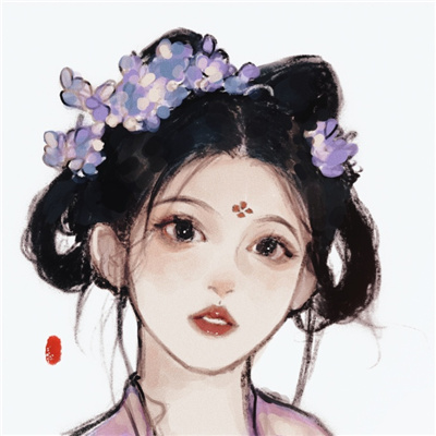 古风头像女意境唯美手绘图片(38张)