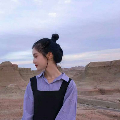 真人照片女生素颜头像(18张)