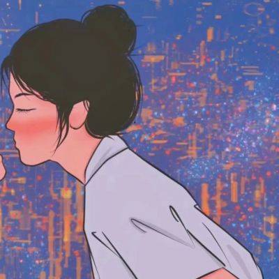 神仙颜值头像情侣动漫男女手绘图片(30张)