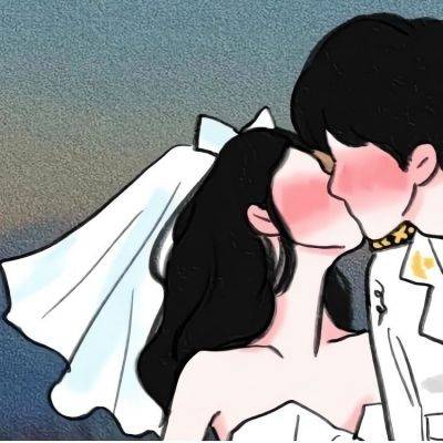 神仙颜值头像情侣动漫男女手绘图片(30张)