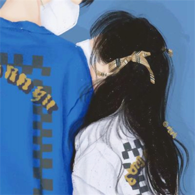 神仙颜值头像情侣动漫男女手绘图片(30张)