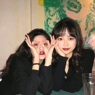 不易撞的神仙闺蜜头像(精选22张)