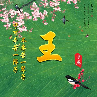 2023姓王专属图片头像(优选16张)