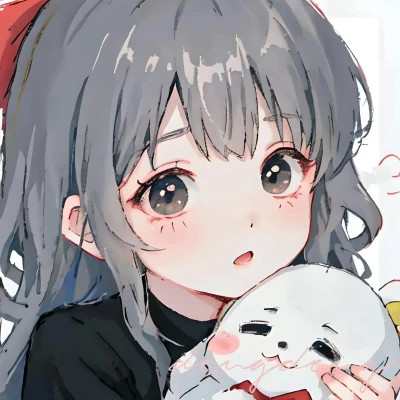 2023年抖音最流行的女生头像动漫(共16张)