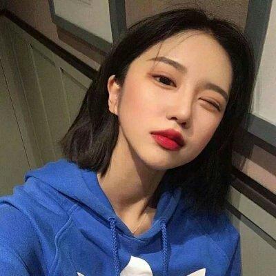 高清蓝色系女生头像(精选16张)