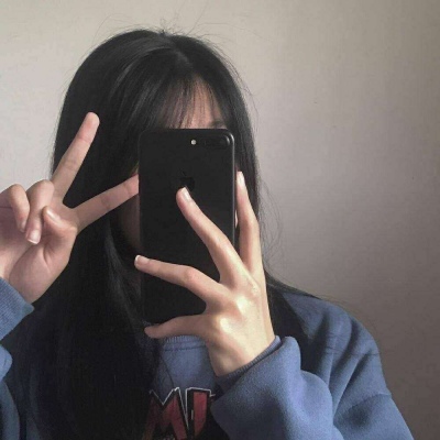 高清蓝色系女生头像(精选16张)