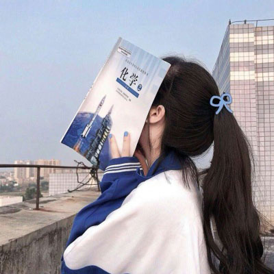 高清蓝色系女生头像(精选16张)