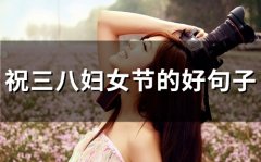 祝三八妇女节的好句子(72句)