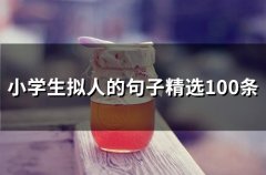 小学生拟人的句子精选100条 小学生拟人的句子大全(精选100句)
