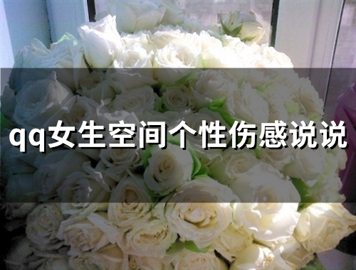 qq女生空间个性伤感说说(36句)