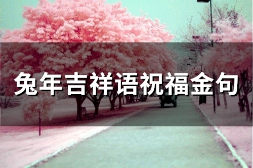 兔年吉祥语祝福金句(精选57句)