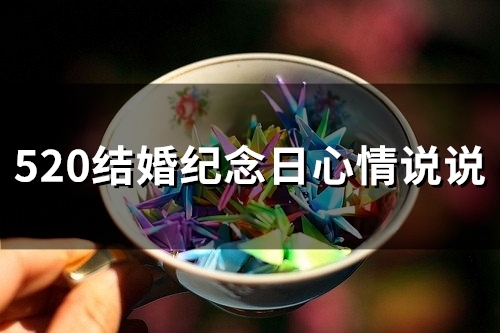 520结婚纪念日心情说说(65句) 520结婚纪念日心情说说(65句)