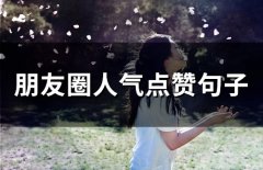 朋友圈人气点赞句子(精选60句)
