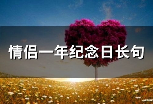 情侣一年纪念日长句(93句) 情侣一年纪念日长句(93句)