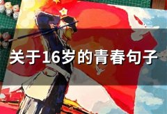 关于16岁的青春句子(精选71句)