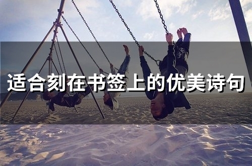 适合刻在书签上的优美诗句(精选74句) 适合刻在书签上的优美诗句(精选74句)