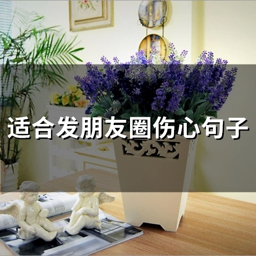 适合发朋友圈伤心句子(92句)