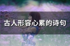 古人形容心累的诗句(精选69句)