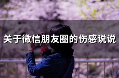 关于微信朋友圈的伤感说说(精选67句)