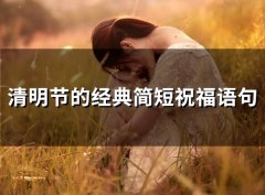 清明节的经典简短祝福语句(81句)