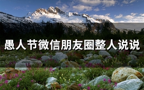 愚人节微信朋友圈整人说说(55句)