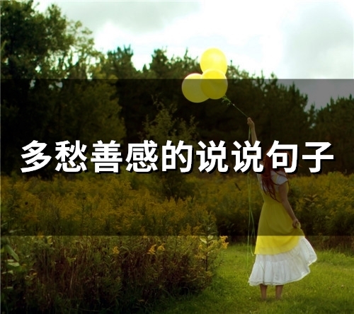 多愁善感的说说句子(精选79句)